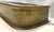 Metal Large Antique Brass Fireplace Fender/ Surround/ Shelf For Sale - Image 7 of 13