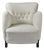 Danish Wingback Armchair in Wool Upholstery, 1940s For Sale