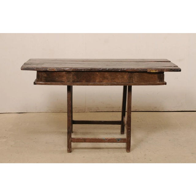 18th Century Brazilian Peroba Wood Console Table For Sale - Image 11 of 12