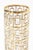 Vintage Imperial Glass 22 Carat Gold Plated Greek Key Overlay Over Vase or Martini Shaker, 1960's For Sale - Image 12 of 13