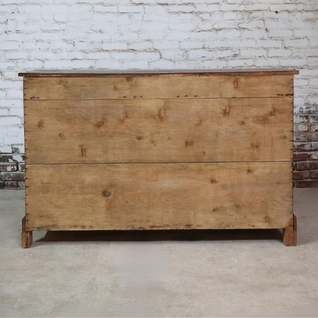 19th Century French Pine Buffet For Sale - Image 4 of 8