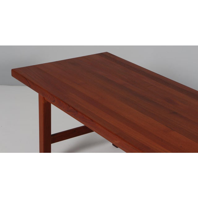 Danish Coffee Table in Teak and Rosewood, 1960s For Sale - Image 3 of 8