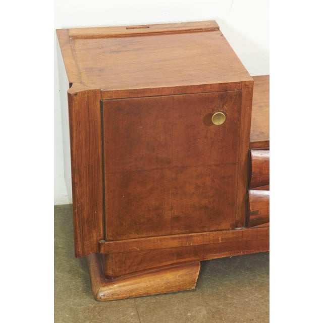 Small Italian Art Deco Style Sideboard, 1940s For Sale - Image 6 of 12
