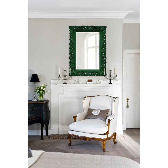 Barcelona Mirror - Glossy Hunter Green For Sale - Image 10 of 10