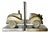 Brass Desk Top Bookends in the shape of a Vintage Car, 1980s, Set of 2 For Sale