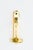 Art Deco Outdoor Hook for Shopping Bags Vienna Around 1920s Brass polished and stove enameled