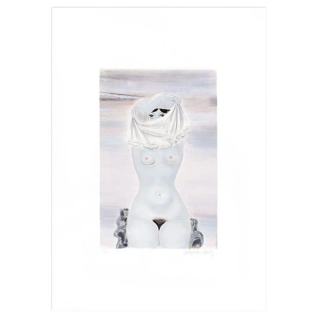 Woman is an original colored lithograph realized by the artist Roger Chapelain-Midy in the 1970s. Hand-signed by the...