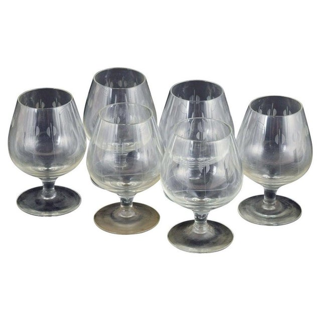 1950s Port Wine Glasses by Per Lütken for Holmegaard, 1950s, Set of 6 For Sale - Image 5 of 5