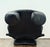 Animal Skin 1980s Toshiyuki Kita Wink Black Leather Lounge Chair by Cassina (2 Lounge Chairs Available) For Sale - Image 7 of 13