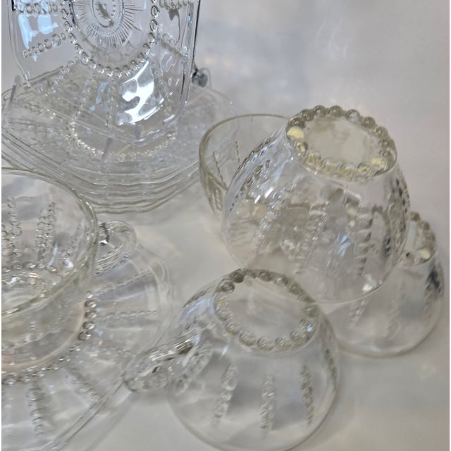 Vintage Coastal Starburst Teaset- Set of Twelve For Sale - Image 11 of 16