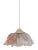 Rose-colored natural Capiz shells have become a blossom to ornament our Catrice 1-Light Multi-Drop Pendant. The silver...