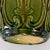 Antique Art Nouveau Majolica Jardinière by Weller Art Pottery For Sale In Saint Louis - Image 6 of 9