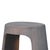 Wood Distressed Wood Open-Shelf Side Table For Sale - Image 7 of 8