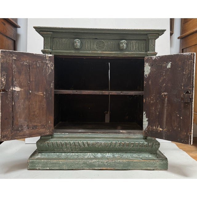 Small 17th Century Italian Renaissance Cabinet For Sale In Washington DC - Image 6 of 11