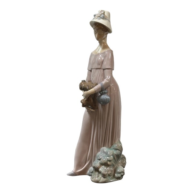 Jose Roig for Lladró My Little Pet Porcelain Figurine, Signed For Sale