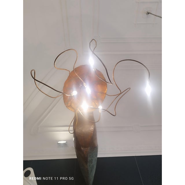 1990s Parthenope Sculpture Wall Lamp by Riccardo Dalisi, Italy, 1995 For Sale - Image 5 of 15