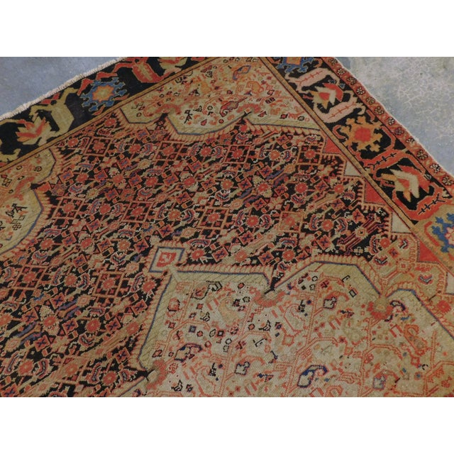 Textile 1900 Antique Persian Malayer Rug For Sale - Image 7 of 13