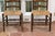American Antique Rush Seat Ladder Back Side Chairs—A Pair For Sale - Image 3 of 11
