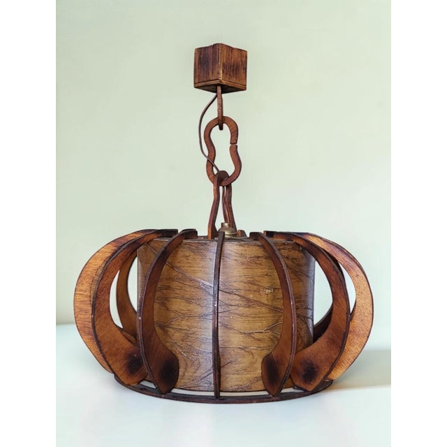 Scandinavian Pendant Light, 1970s For Sale - Image 3 of 7