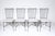 Set of 4 Black Iron Dining Side Chairs, C. 1980 For Sale - Image 6 of 18
