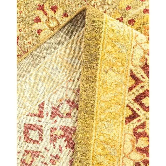 Mogul, One-of-a-Kind Hand-Knotted Area Rug in Green, 8' 3" x 9' 10" For Sale In New York - Image 6 of 8