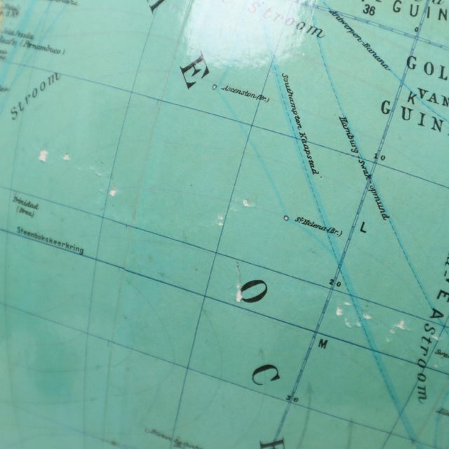 1950s Large Vintage Columbus Globe, 1950s For Sale - Image 5 of 15