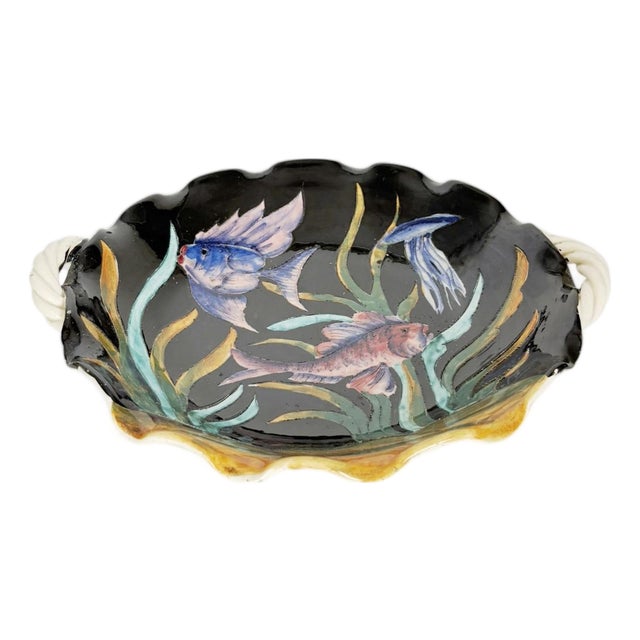Ceramic Dish from Vallauris, France, 1960s For Sale