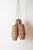 Mid-Century Modern Straw Pendant Lights, 1950s, Set of 3 For Sale - Image 10 of 17