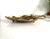 Vintage Gold Metal Leaf Tray For Sale In New York - Image 6 of 10