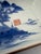 Asian Asian Antique Tray: Rectangular Porcelain Blue White China Landscape Qianlong For Sale - Image 3 of 8