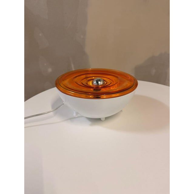 Vintage French Space Age Table Lamp, 1970s For Sale - Image 9 of 10