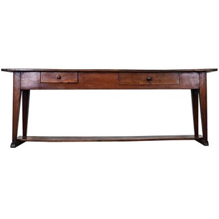 French 19th Century Walnut Console For Sale