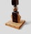 Beige Vintage Table Lamp in Metal and Marble by Jacques Adnet, 1930s For Sale - Image 8 of 17