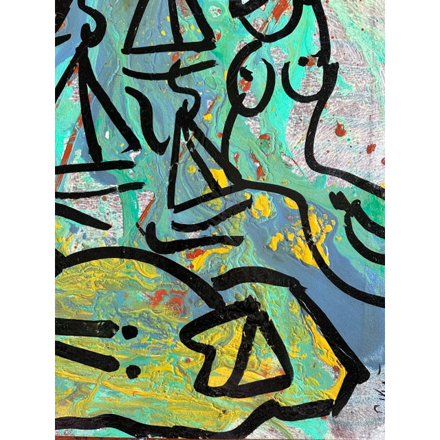 Abstract Original Peter Keil Painting - Junge Wilde Collection For Sale - Image 3 of 8