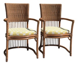 Example of McGuire Dining Chairs
