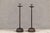 Japanese Metal Candleholders with Gadrooned Base - A Pair For Sale - Image 12 of 12