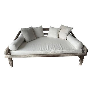 Museum Quality Rare Antique Day Bed For Sale