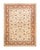 Ivory Mogul, One-of-a-Kind Hand-Knotted Area Rug in Ivory, 9' 1" x 12' 3" For Sale - Image 8 of 8