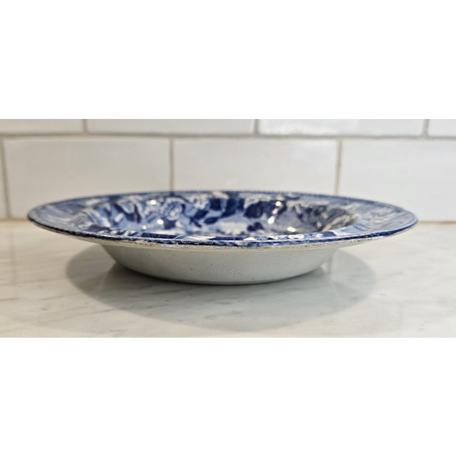 Ceramic Early 18th Century Regency Soup Bowl by Enoch Wood & Sons For Sale - Image 7 of 12