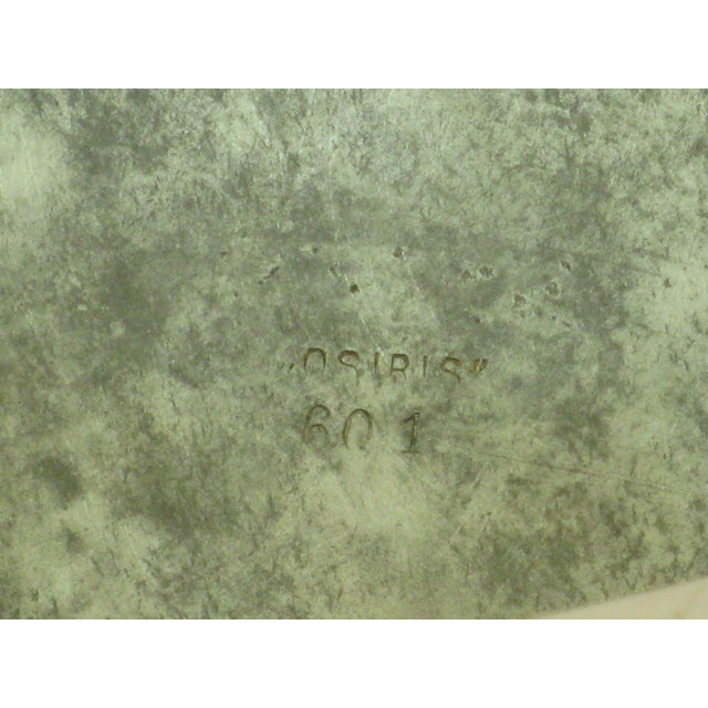 1900 - 1909 1900s Art Nouveau OSIRIS 601 Pewter Tankard/Pitcher For Sale - Image 5 of 17