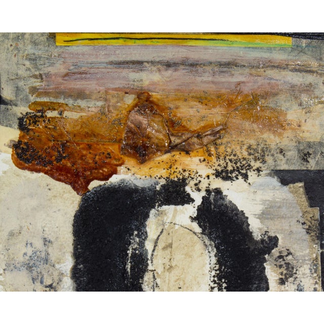 2000 - 2009 2005 Signed Juliet Holland “Asuka 3” Mixed Media Collage For Sale - Image 5 of 8