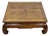 Vintage Thomasville Ming Leg Wood Coffee Table For Sale