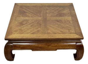 Vintage Thomasville Ming Leg Wood Coffee Table