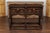 English English 1870s Oak Dresser Base with Carved Geometric Front and Two Drawers For Sale - Image 3 of 12