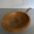 Brown Mid 20th Century Hand Carved Wood Bowl With Handle For Sale - Image 8 of 9