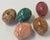 Stone Vintage Polished Natural Stone Eggs, Set of 5 For Sale - Image 7 of 9