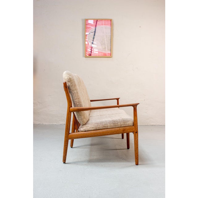 1960s Vintage Danish Teak Sofa by Svend Åge Eriksen for Glostrup, 1960s For Sale - Image 5 of 18