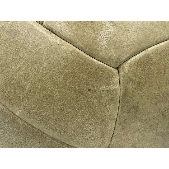 Leather Medicine Ball, Czechoslovakia, 1930s For Sale - Image 3 of 8