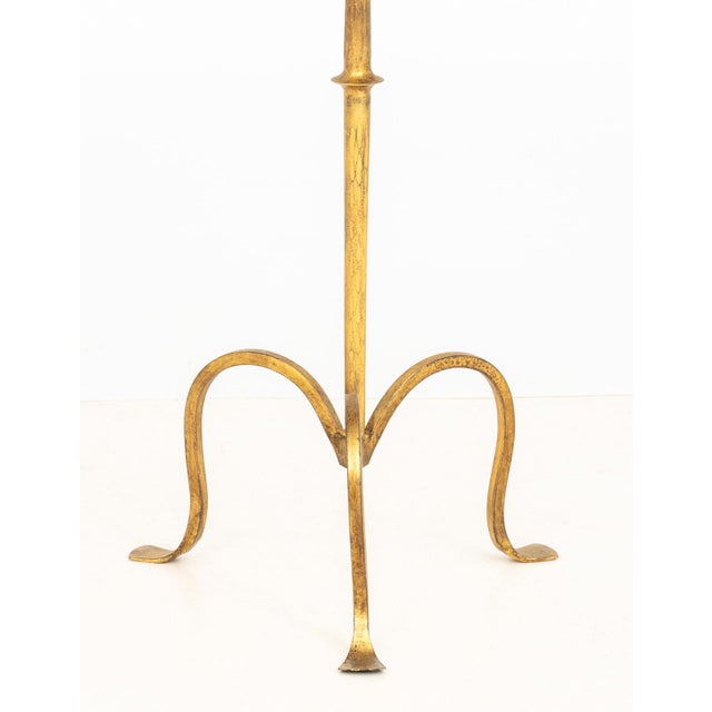 Modern Modern Gilt Wrought Iron Cocktail Tables, Pair For Sale - Image 3 of 6