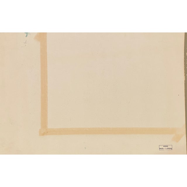 1955 Robert Colborne Abstract Painting For Sale - Image 4 of 4